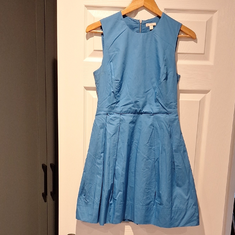 Blue Sleeveless Kids Dress